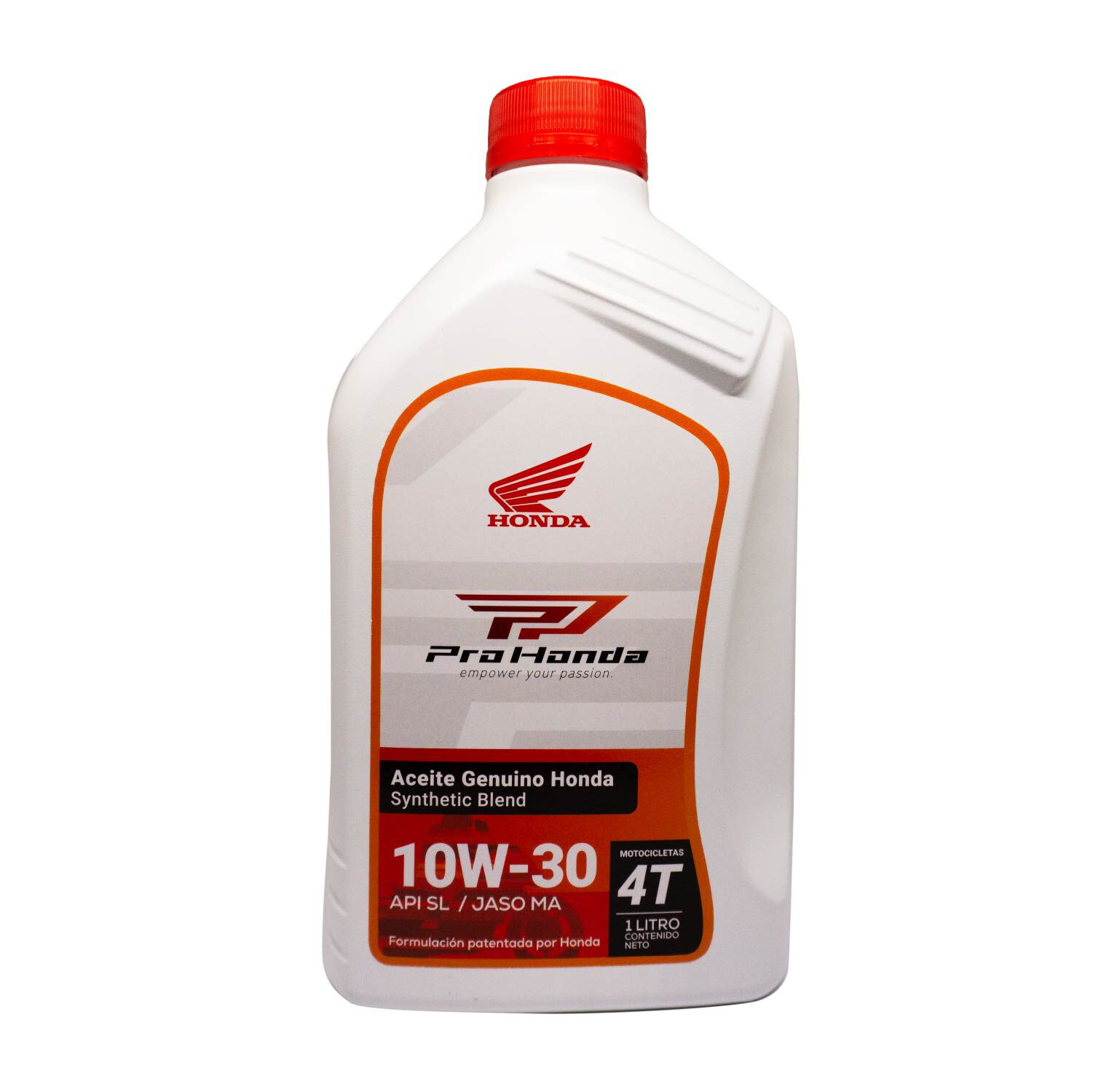 LITRO LUBRICANTE PRO HONDA MOTO 4T 10W-30 SEMISINTETICO
