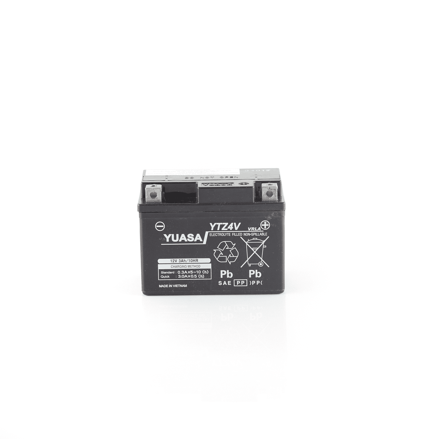 BATERÍA YUASA YTZ4V HONDA CB 100, CB 110, DIO 110, NAVI 110, DREAM NEO